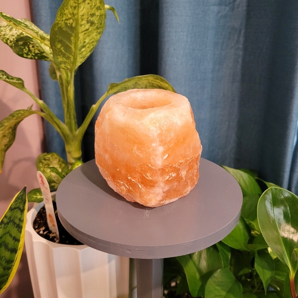 Himalayan Salt Candle Holder - Picture 4 of 6